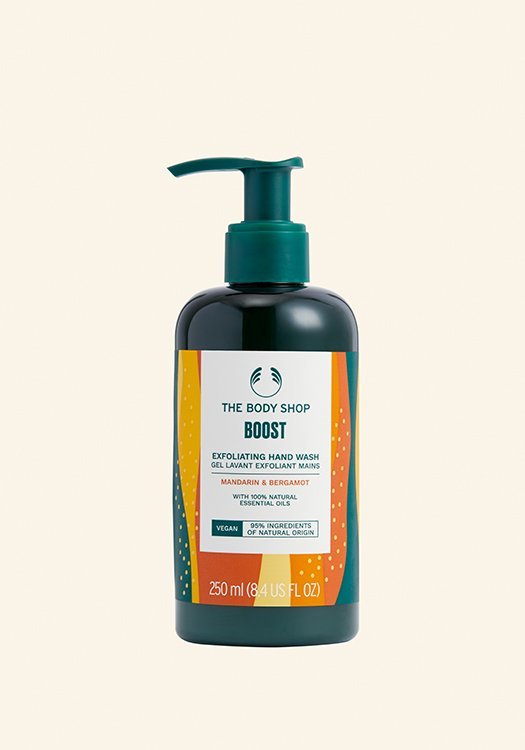Larës Eksfoliues për Duart me Mandarinë & Bergamot - Boost
