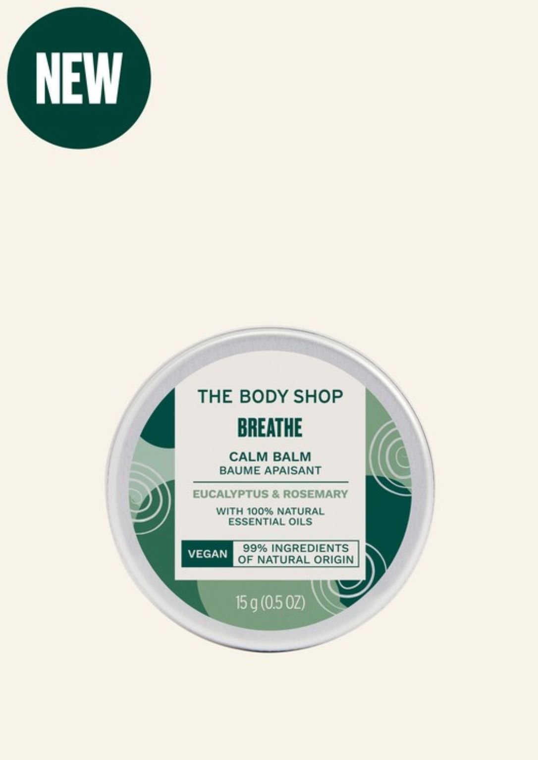 Balm Qetësues me Eukaliptus & Rozmarinë - Breathe