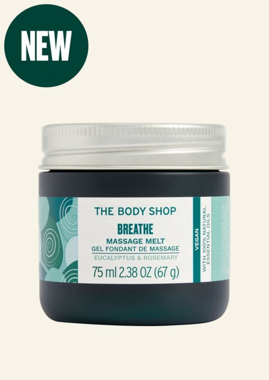 Krem i Butë Masazhi me Eukaliptus & Rozmarinë - Breathe