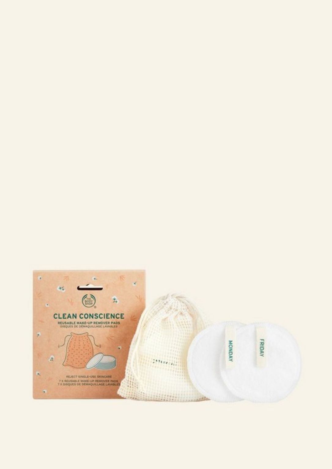 Pads për Heqjen e MakeUp-it të Ripërdorshme