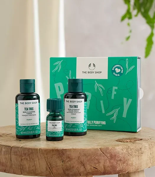 Set Dhuratë për Kujdesin e Lëkurës me Tea Tree