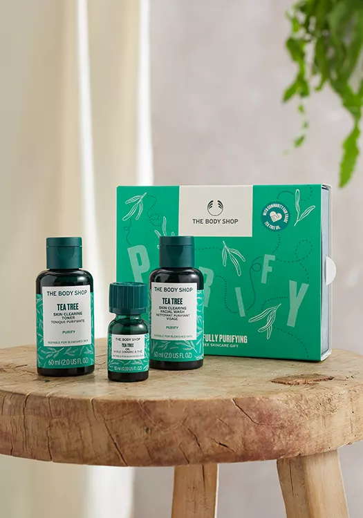 Set Dhuratë për Kujdesin e Lëkurës me Tea Tree